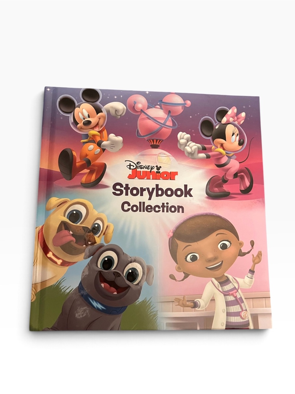 Disney Junior Storybook Collection - Pink and Purple Kids Book, 300 Pages